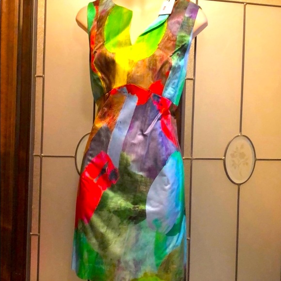 Milly colorful sheath dress—NWT ‼️SALE ‼️ - Picture 3 of 17